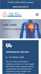 Mobile Screenshot of lifecare.co.in