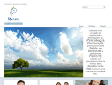 Tablet Screenshot of lifecare.it