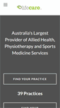 Mobile Screenshot of lifecare.com.au